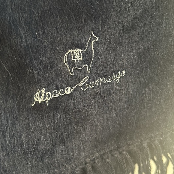 Alpaca Camargo Alpaca Scarf Long 74 inch long approx - Picture 3 of 4